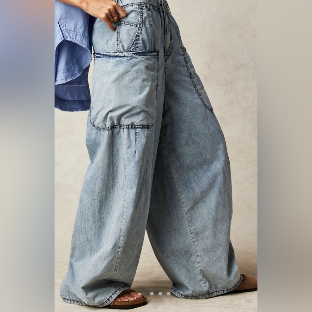We the Free Shibuya Pull-On Wide Leg Pants NWT Medium